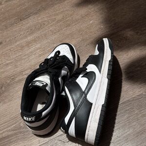 Nike Kids Black and White Sneakers